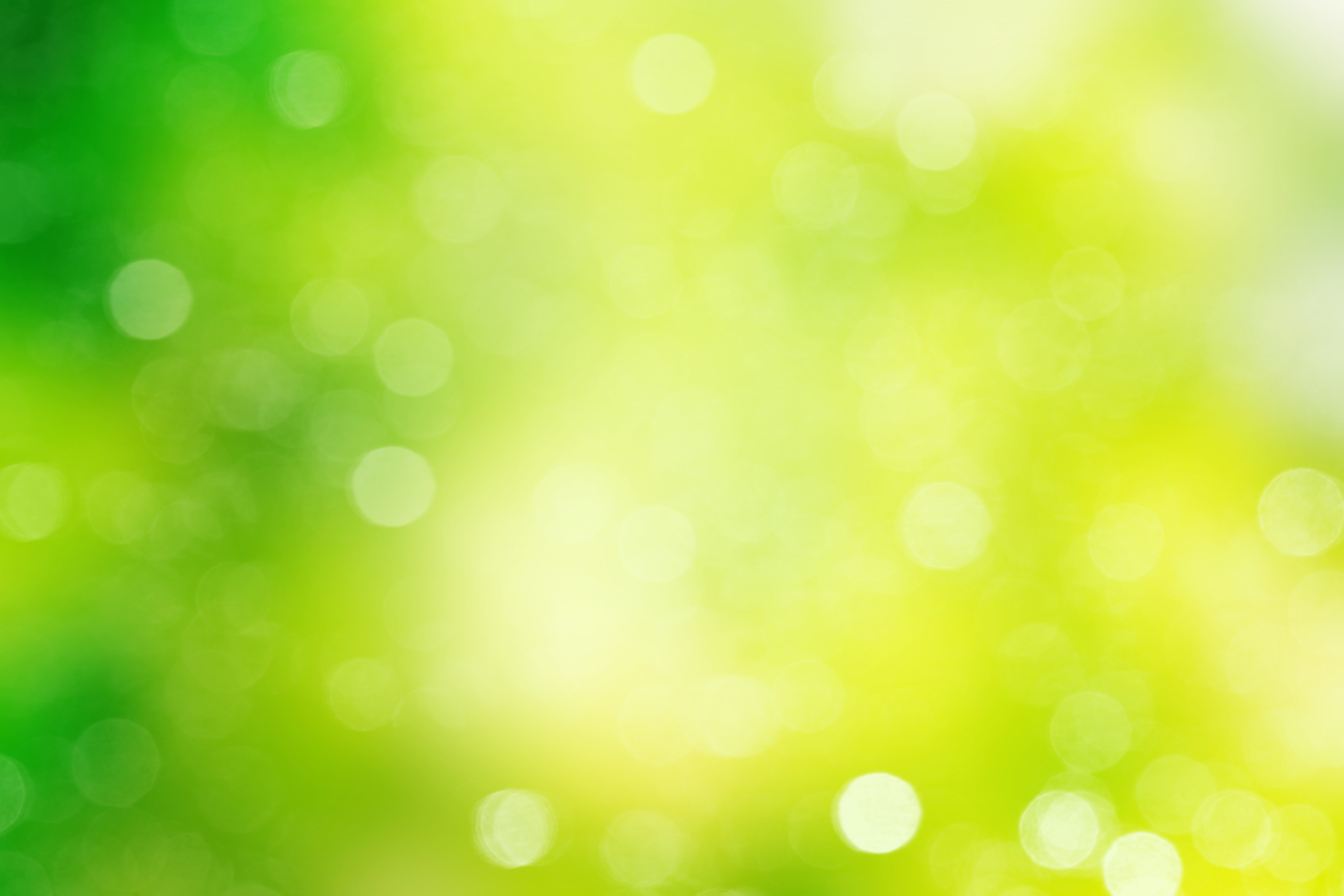 Green background blur.